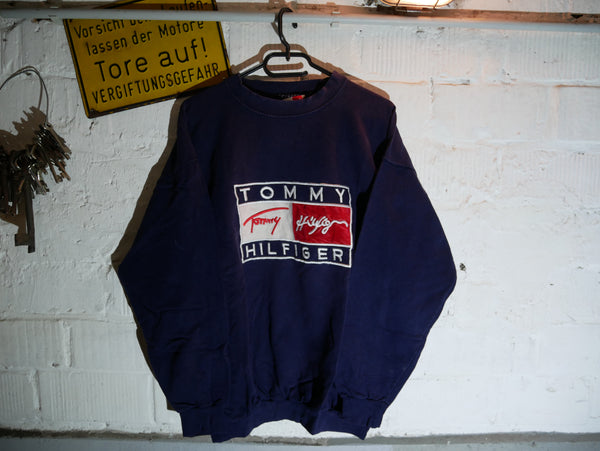 Vintage Bootleg Tommy Hilfiger Sweatshirt (L)