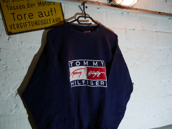 Vintage Bootleg Tommy Hilfiger Sweatshirt (L)