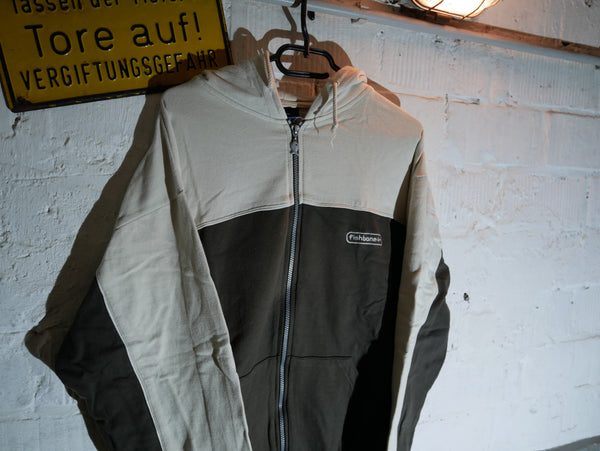 Vintage Fishbone Zip Jacket (L)