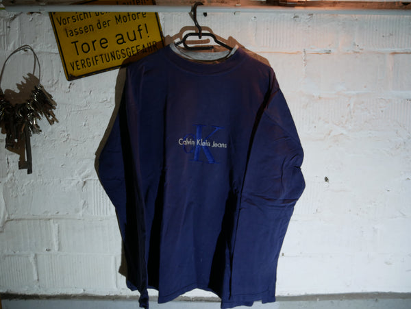 Vintage Bootleg Calvin Klein Longsleeve (XL)