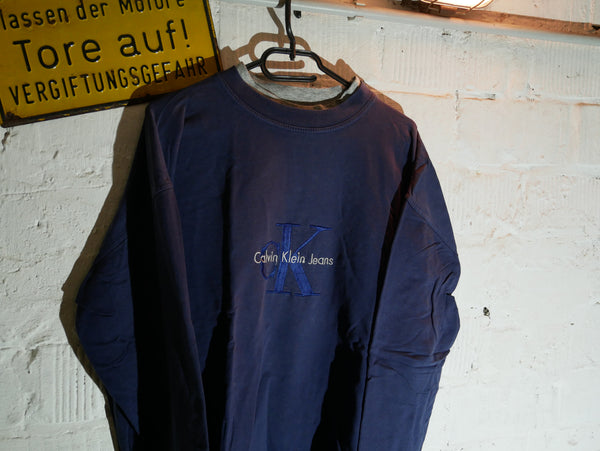 Vintage Bootleg Calvin Klein Longsleeve (XL)
