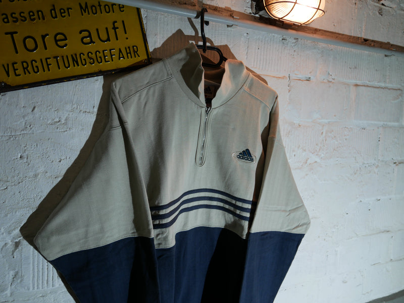 Vintage Adidas 1/4 Zip (L)