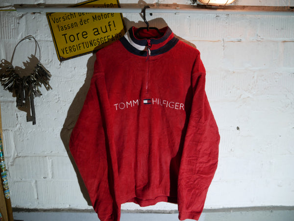 Vintage Tommy Hilfiger Fleece 1/4 Zip (M)