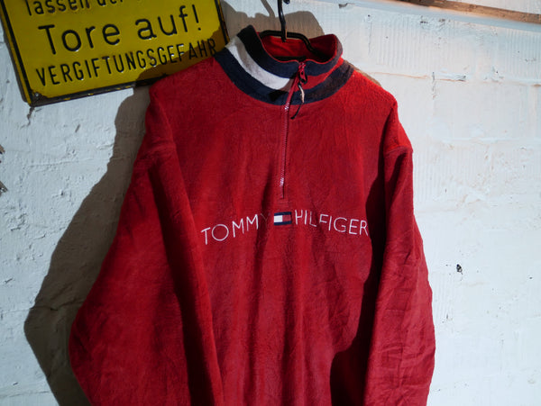 Vintage Tommy Hilfiger Fleece 1/4 Zip (M)
