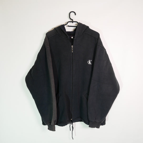 Vintage Bootleg Calvin Klein Zip Jacket (XL)